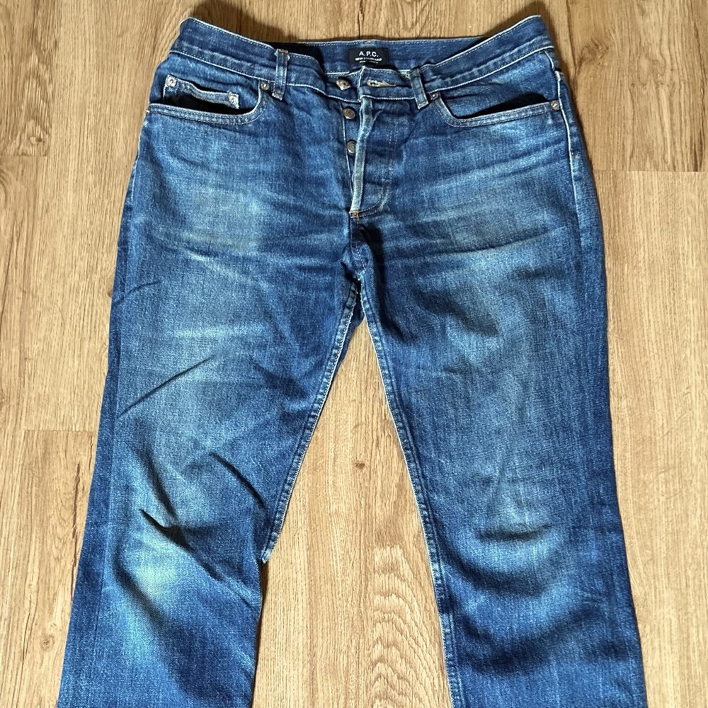 Size 31 APC Blue Jeans